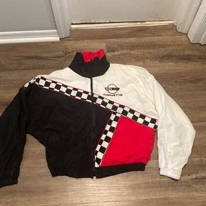 VTG American Made Corvette Racing Full Zip Size M